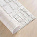 Lotus Textured Rug 240X360Cm - Silver Pan Home
