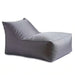 Lounger Indoor/Outdoor Beanbag-110X67X65 Cm-Grey Pan Home