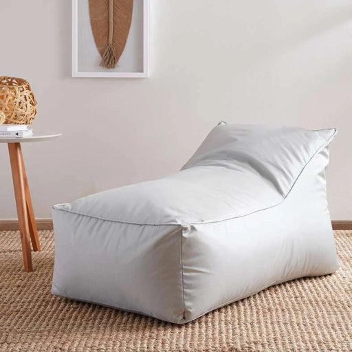 Lounger Indoor/Outdoor Beanbag-110X67X65 Cm-Silver Pan Home