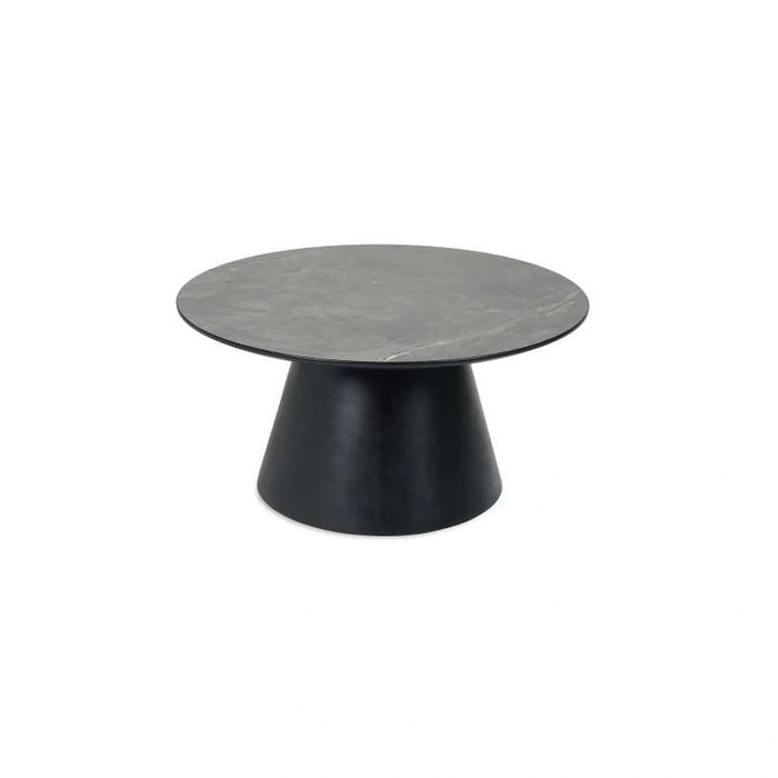 Luana Coffee Table Melamine - Dark Grey Black