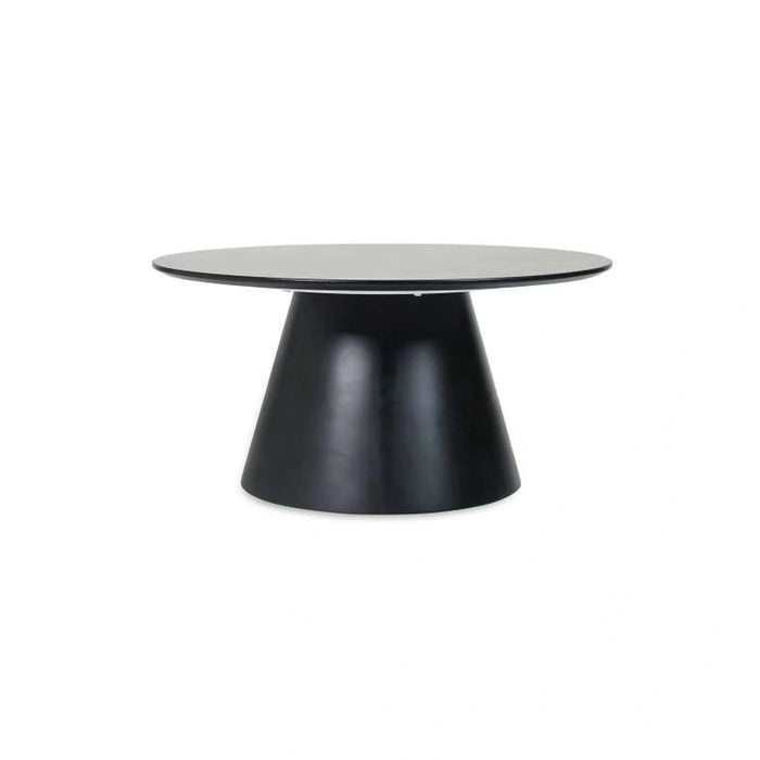 Luana Coffee Table Melamine - Dark Grey Black