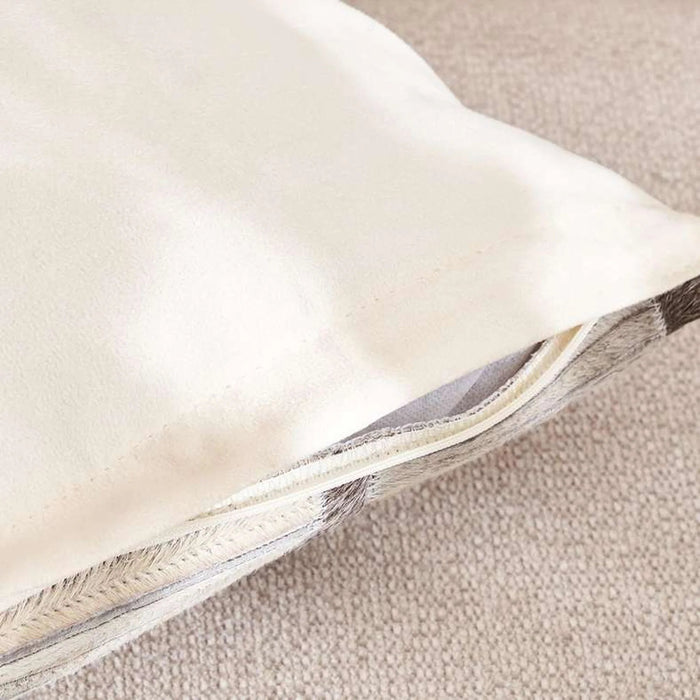 Lucas Hairon Filled Cushion 50X50Cm - Grey Pan Home