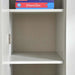 Lucia Kids 3 Door Wardrobe - White And Brown Pan Home