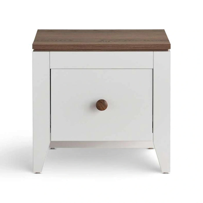 Lucia Kids Nightstand - White And Brown