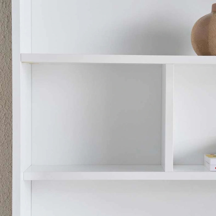 Lucia Kids Study Desk And Desk Unit - White And Brown