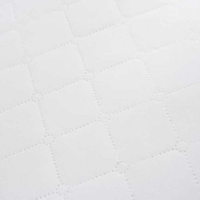 Lucid Ultrasonic Quilted Pillow -White Pan Home