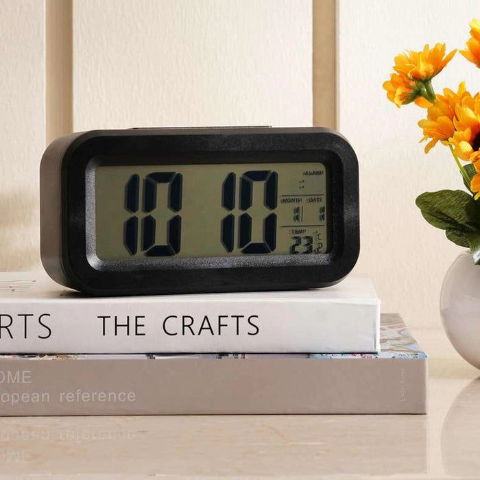 Lucien Digital Clock - Black Pan Home