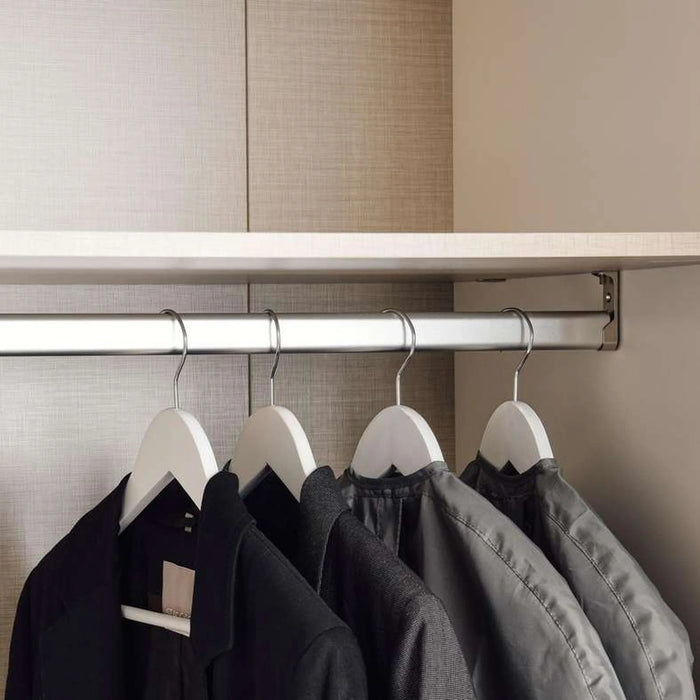 Lucille 6 Door Wardrobe - White