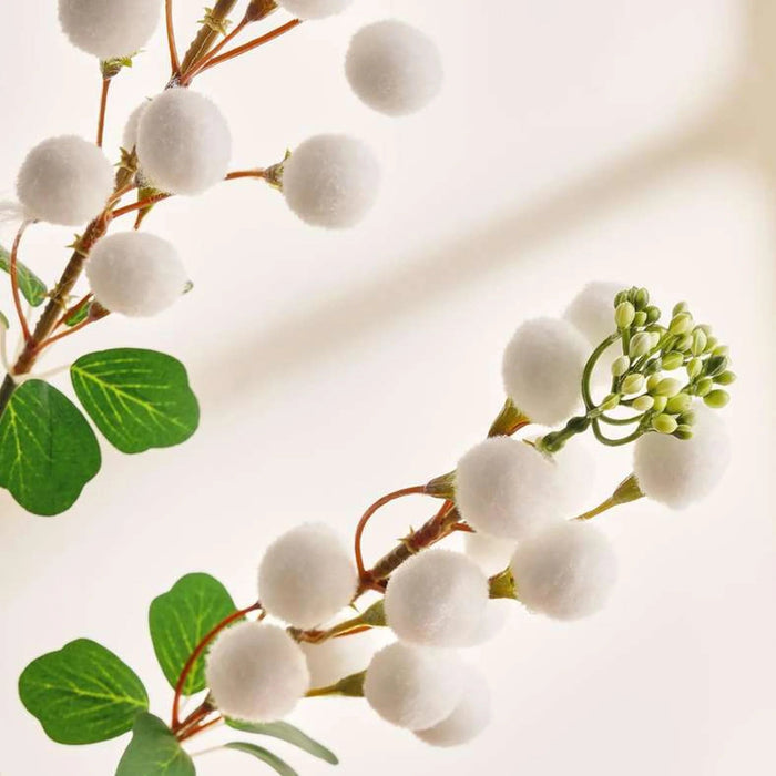 Lucky Fruit Artificial Stem H88Cm - White Pan Home
