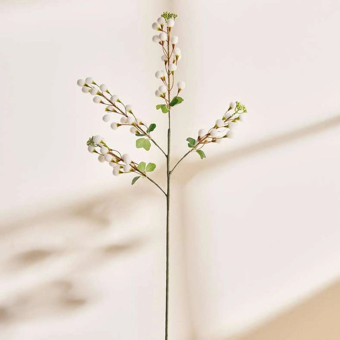 Lucky Fruit Artificial Stem H88Cm - White Pan Home