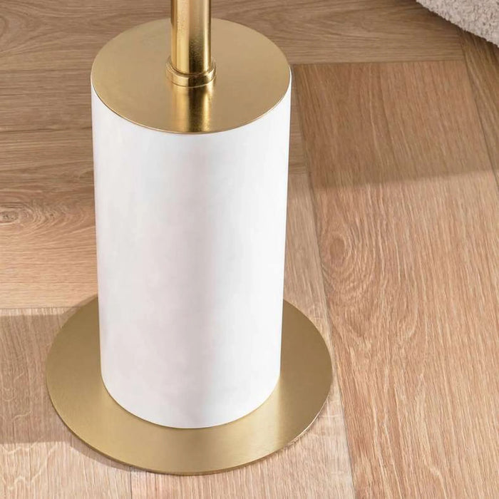 Lui Accent Table Marble - Gold & White
