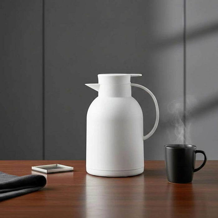 Luis Vacuum Flask 1L -White