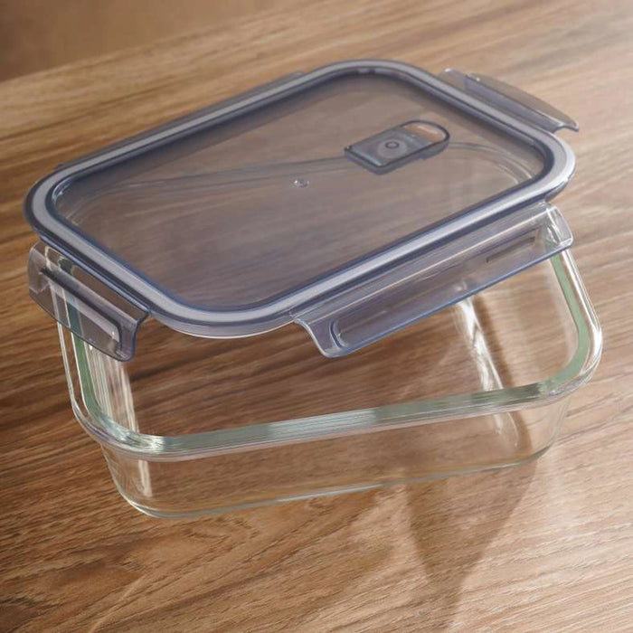 Luka Rectangular Food Container 1.04L - Clear