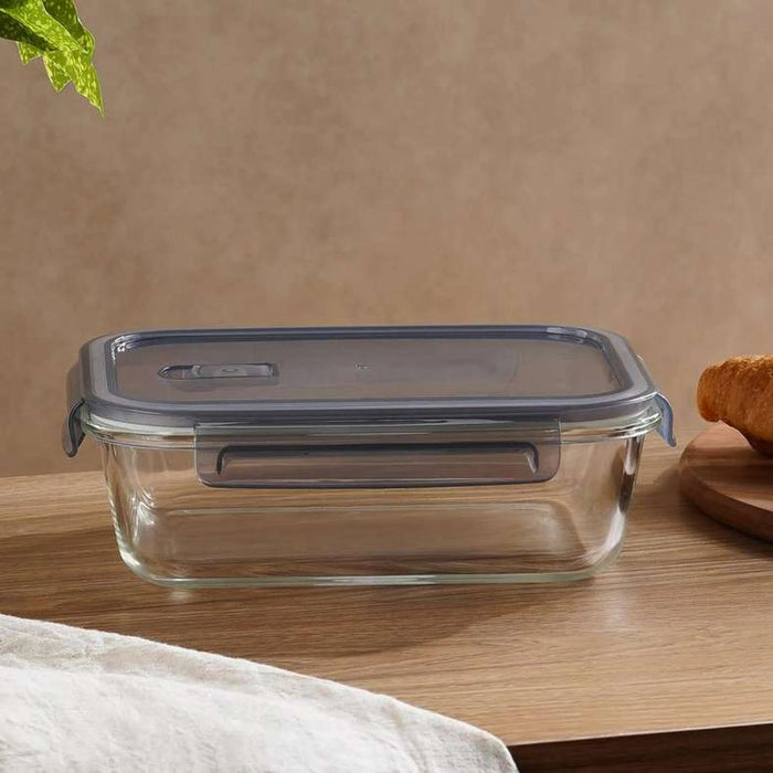 Luka Rectangular Food Container 1.52L - Clear