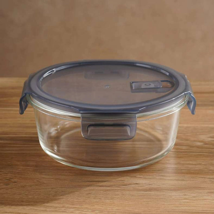 Luka Round Food Container 620Ml - Clear Pan Home