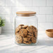 Lukas Round Glass Jar 3L -Clear Pan Home