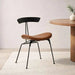 Lukaz Dining Chair - Brown & Black Pan Home