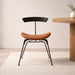 Lukaz Dining Chair - Brown & Black Pan Home