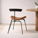 Lukaz Dining Chair - Brown & Black Pan Home