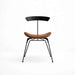 Lukaz Dining Chair - Brown & Black Pan Home