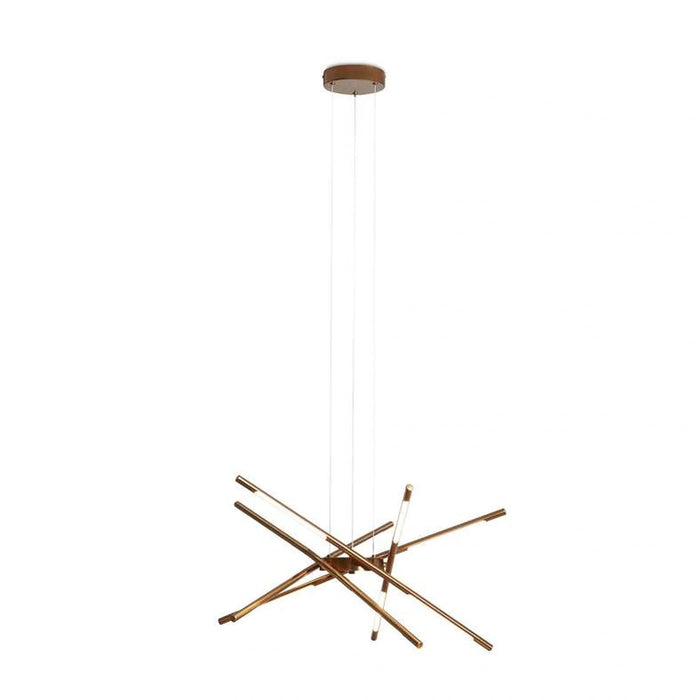 Lumen Led Chandelier 80X76Cm - Brass