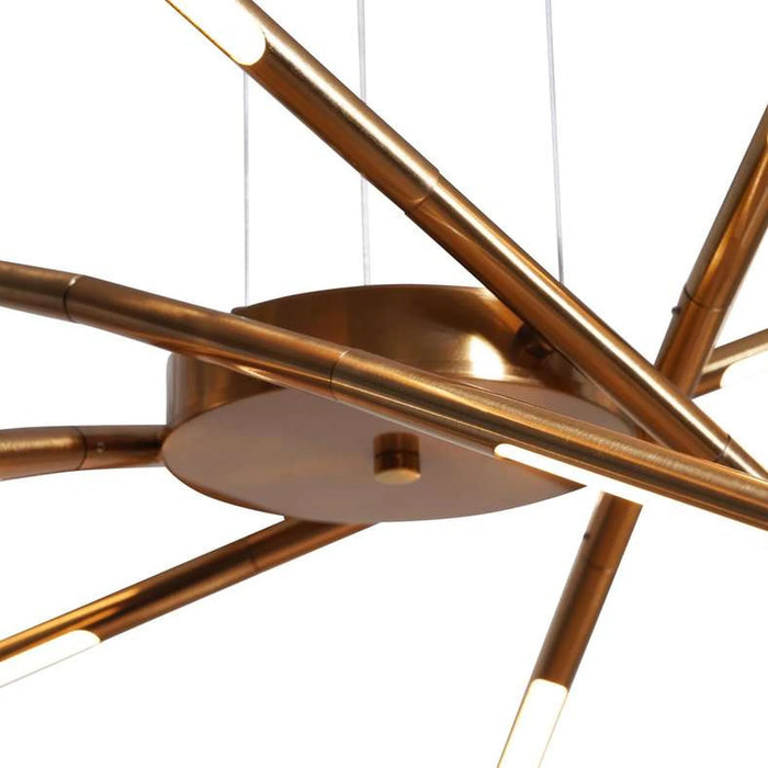 Lumen Led Chandelier 80X76Cm - Brass
