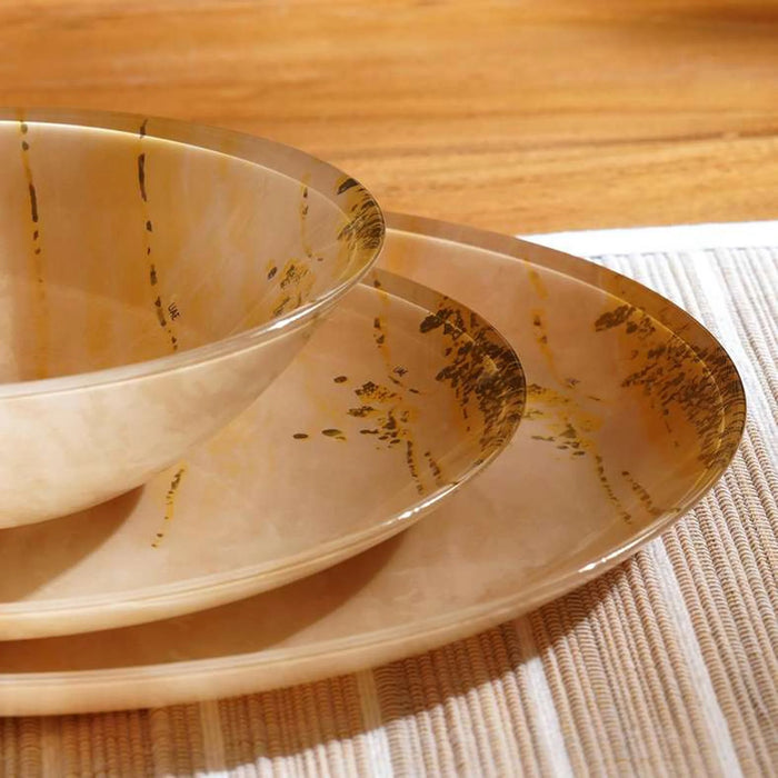 Luminarc Elcortia 26-Piece Dinner Set -Brown