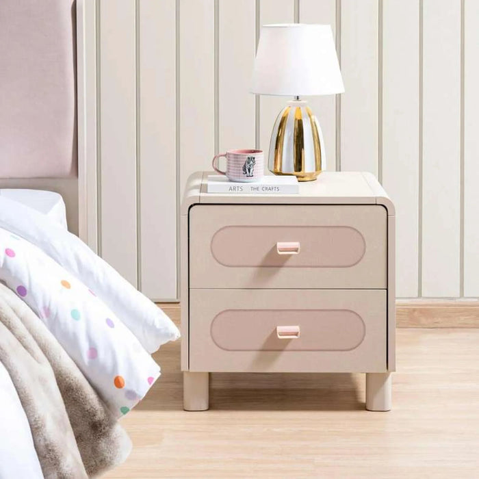 Luna Kids Nightstand - Pink