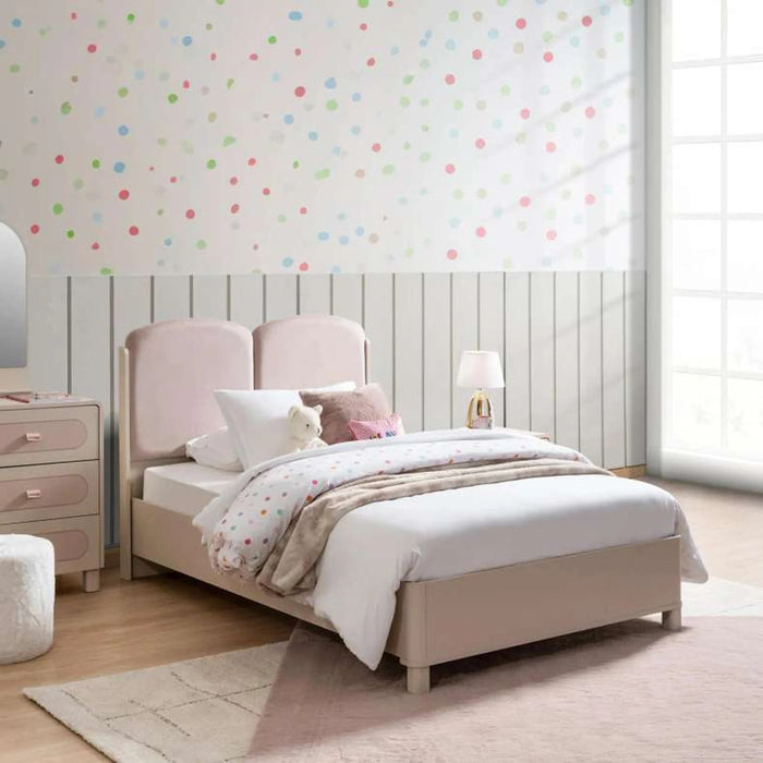 Luna Kids Single Bed 120X200 Cm - Pink