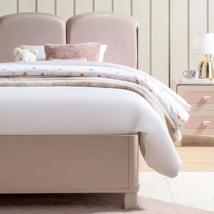 Luna Kids Single Bed 120X200 Cm - Pink