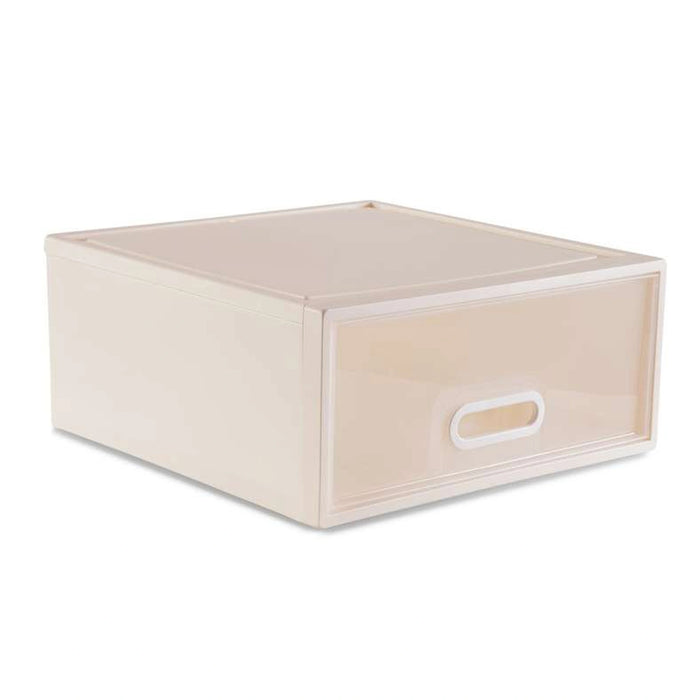 Luna Stackable Home Organizer Drawer Box 25L - White