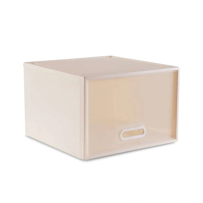 Luna Stackable Home Organizer Drawer Box 60L - White