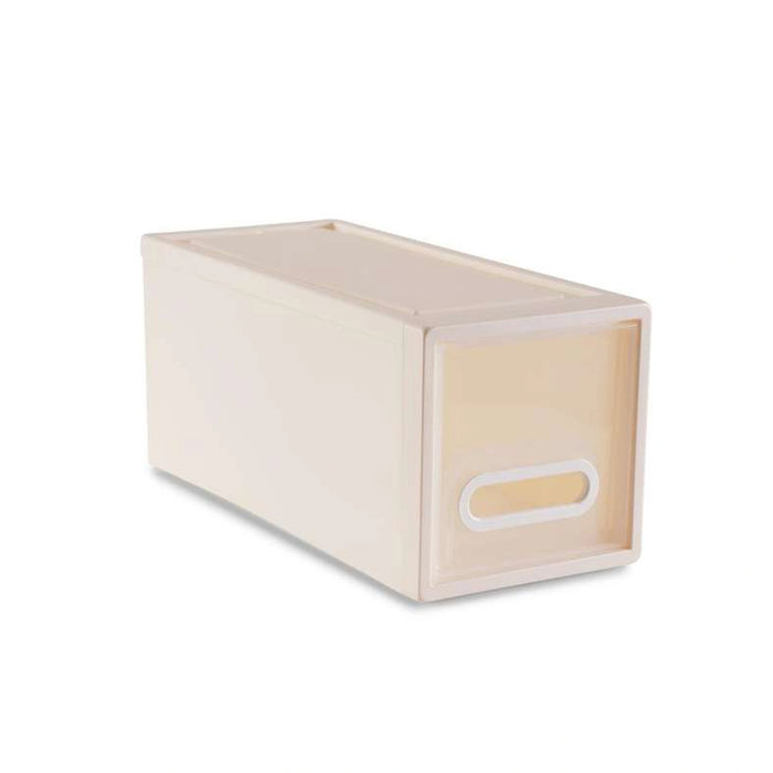 Luna Stackable Home Organizer Drawer Box -White