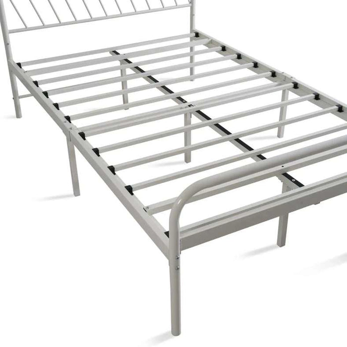 Lunar Single Bed - White