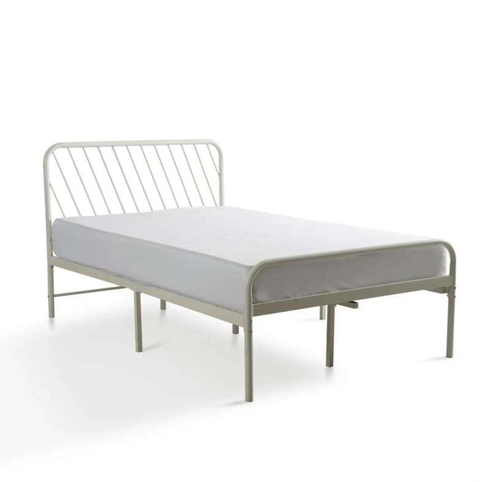 Lunar Single Bed - White