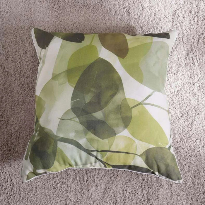 Lunaria Printed Filled Cushion 50X50Cm-Green Pan Home