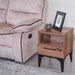 Lupo End Table With 1 Drawer Melamine Pan Home