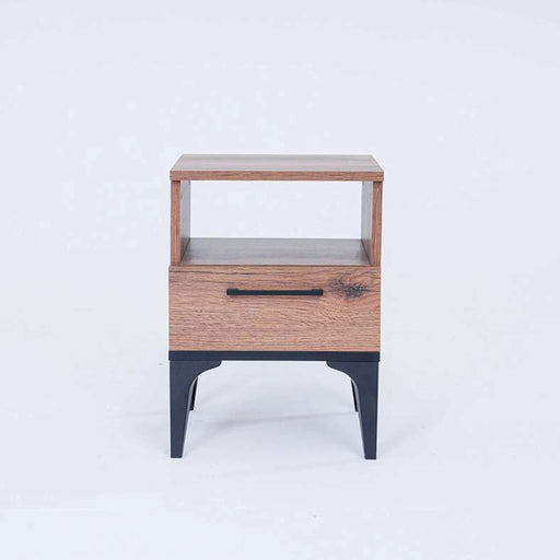 Lupo End Table With 1 Drawer Melamine Pan Home
