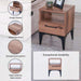Lupo End Table With 1 Drawer Melamine Pan Home