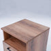 Lupo End Table With 1 Drawer Melamine Pan Home