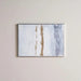 Lustre Hand Painted Canvas Wall Art 50X71Cm - Blue Pan Home