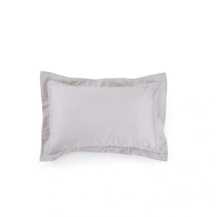 Luxe Cotton Tencel 2-Piece Oxford Pillow Case Set 50X75+5Cm - Grey