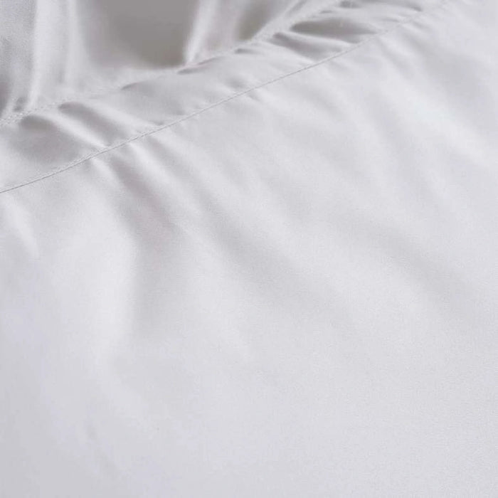 Luxe Cotton Tencel 2-Piece Oxford Pillow Case Set 50X75+5Cm - Grey