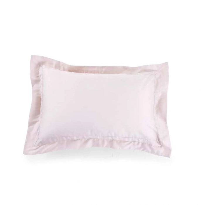 Luxe Cotton Tencel 2-Piece Oxford Pillow Case Set 50X75+5Cm - Rose