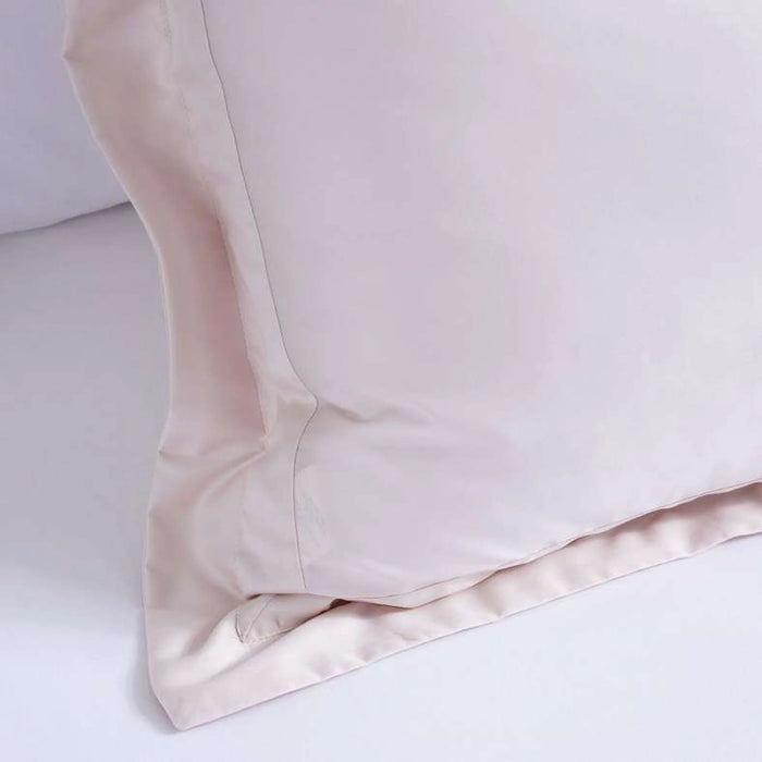 Luxe Cotton Tencel 2-Piece Oxford Pillow Case Set 50X75+5Cm - Rose
