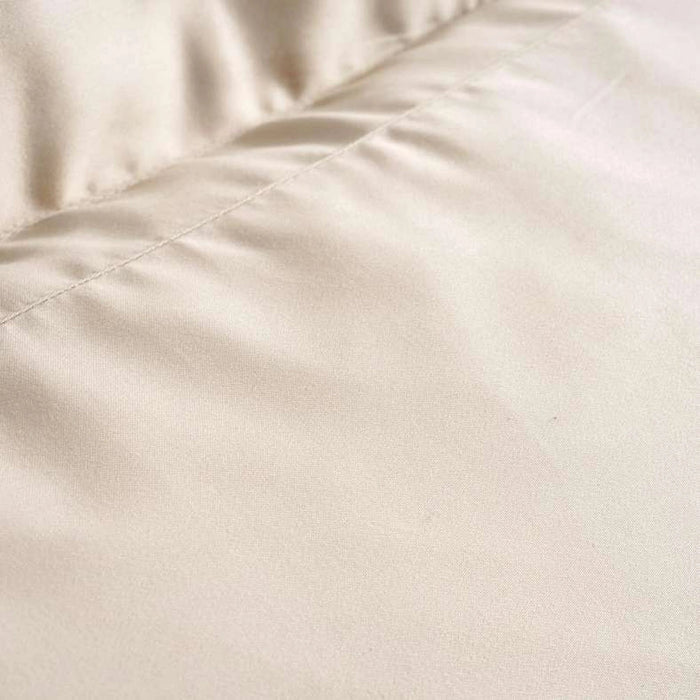 Luxe Cotton Tencel 2-Piece Oxford Pillow Case Set 50X75+5cm - Sand Pan Home