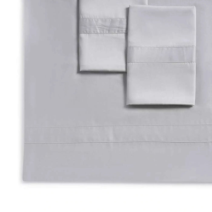 Luxe Cotton Tencel 3-Piece Duvet Cover Set 230X220Cm - Grey