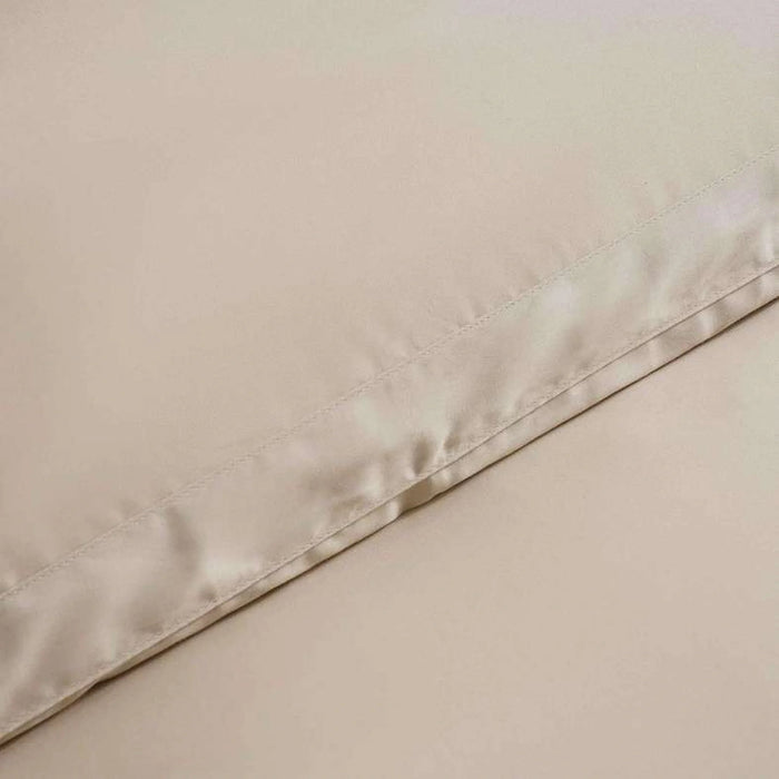 Luxe Cotton Tencel 3-Piece Duvet Cover Set 230X220Cm - Sand