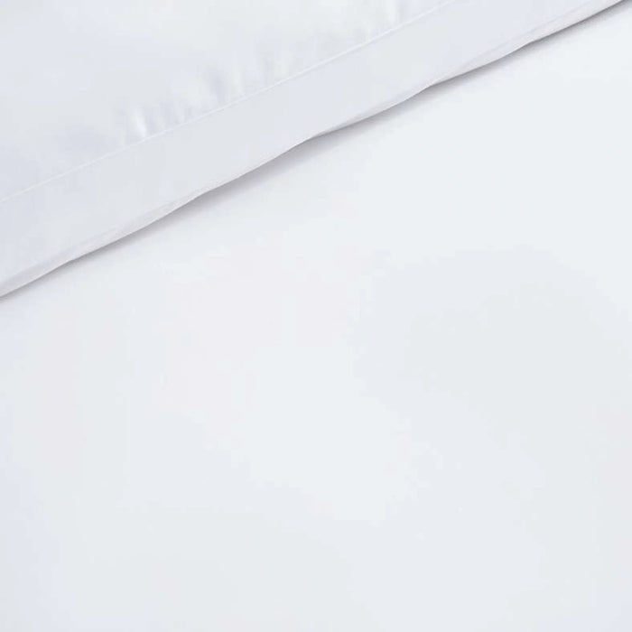 Luxe Cotton Tencel 3-Piece Duvet Cover Set 260X220Cm - White