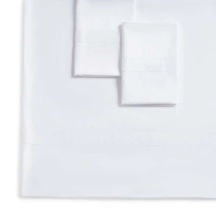 Luxe Cotton Tencel 3-Piece Duvet Cover Set 260X220Cm - White